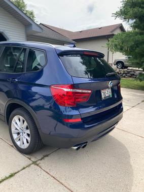 Blue 2017 BMW X3 xDrive28i