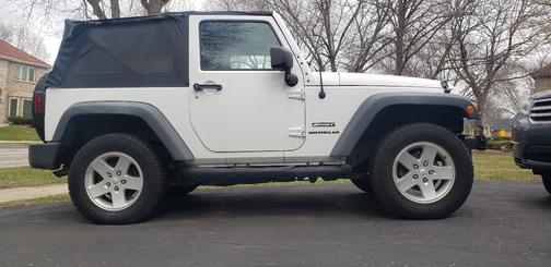 White 2011 Jeep Wrangler Sport