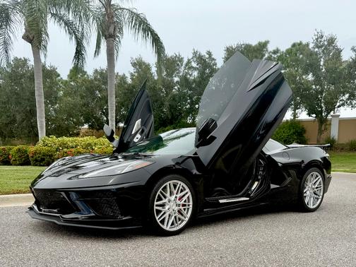 Black 2025 Chevrolet Corvette Stingray w/2LT