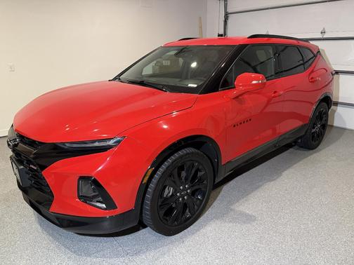 Red 2020 Chevrolet Blazer RS
