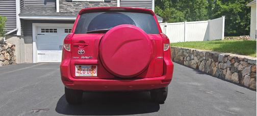 Red 2007 Toyota RAV4 Base