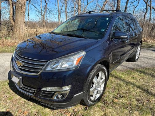 Blue 2016 Chevrolet Traverse LTZ