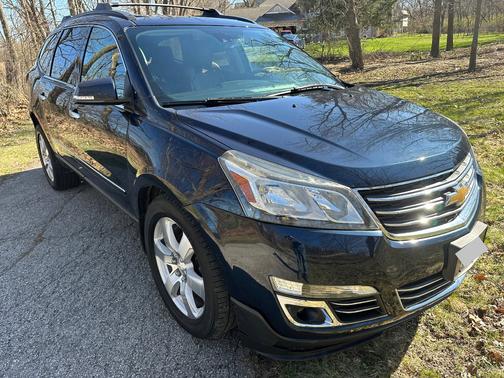 Blue 2016 Chevrolet Traverse LTZ