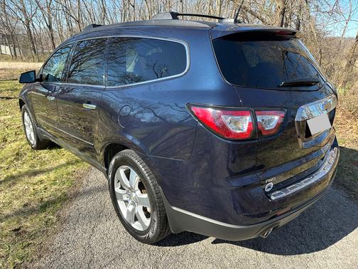 Blue 2016 Chevrolet Traverse LTZ