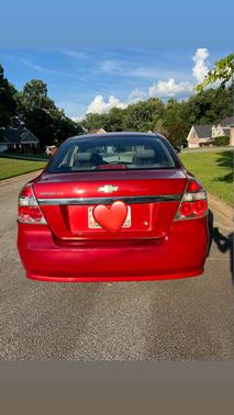 Red 2008 Chevrolet Aveo LT