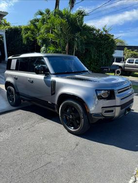 Gray 2021 Land Rover Defender X-Dynamic SE