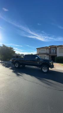 Black 2012 Ford F-350 Lariat