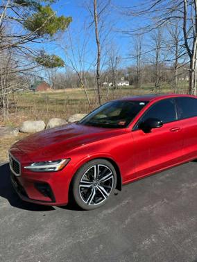 Red 2019 Volvo S60 T6 R-Design