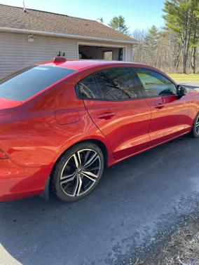 Red 2019 Volvo S60 T6 R-Design