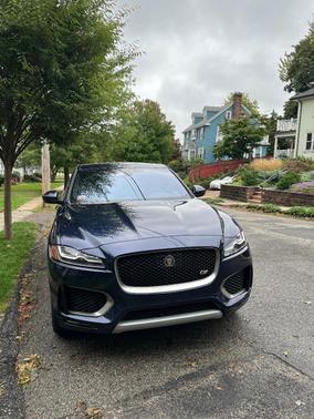 Blue 2017 Jaguar F-PACE S
