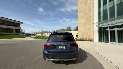 Blue 2024 Mercedes-Benz GLS 450 4MATIC