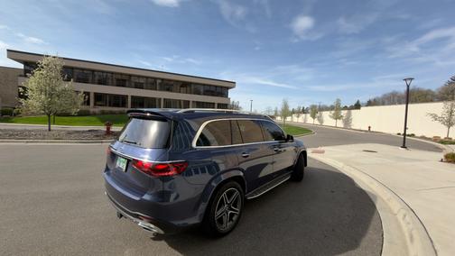 Blue 2024 Mercedes-Benz GLS 450 4MATIC