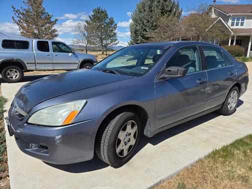 Gray 2007 Honda Accord LX