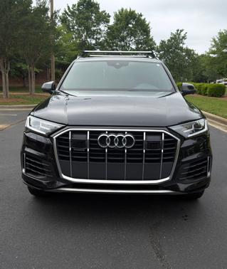 Black 2021 Audi Q7 55 Premium Plus