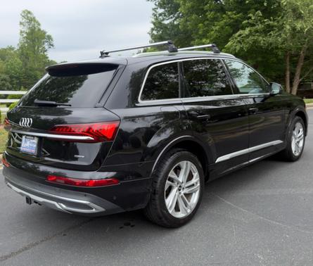Black 2021 Audi Q7 55 Premium Plus