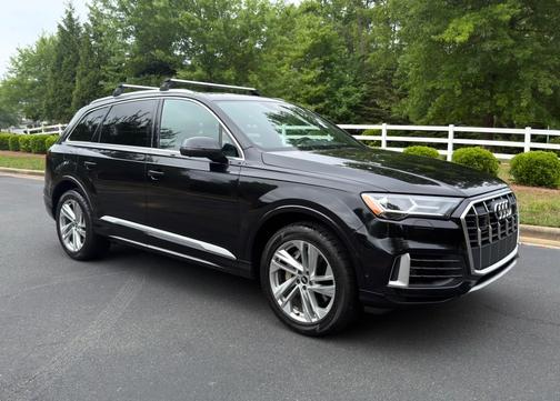 Black 2021 Audi Q7 55 Premium Plus