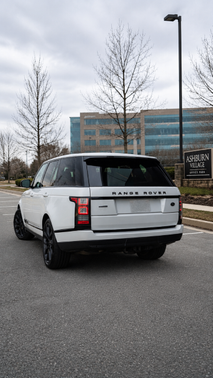 White 2014 Land Rover Range Rover 5.0L Supercharged Ebony Edition