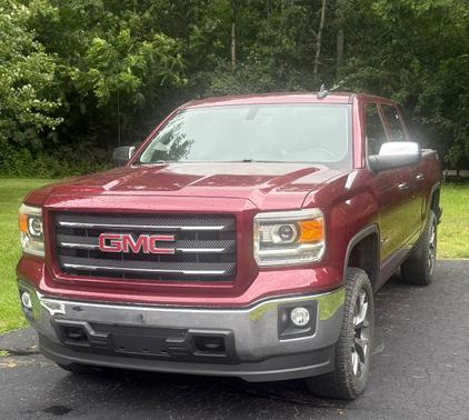 Red 2015 GMC Sierra 1500 SLE