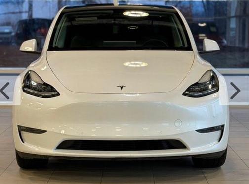 White 2021 Tesla Model Y Long Range