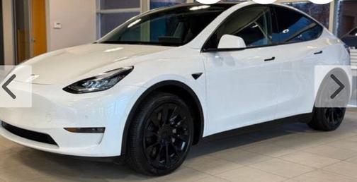 White 2021 Tesla Model Y Long Range