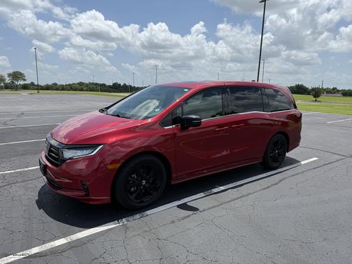 Red 2023 Honda Odyssey Sport