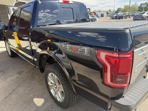 Black 2016 Ford F-150 Platinum