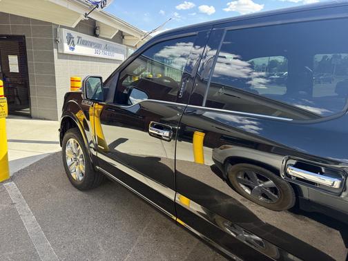 Black 2016 Ford F-150 Platinum
