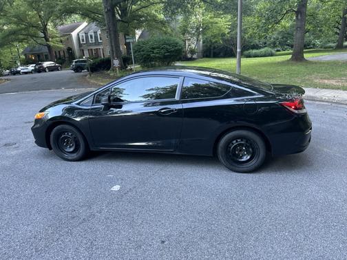 Black 2014 Honda Civic LX