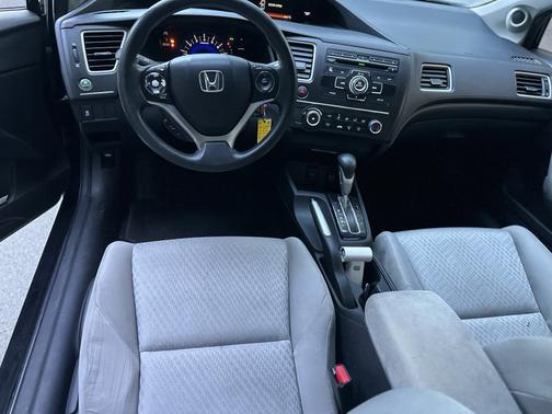 Black 2014 Honda Civic LX