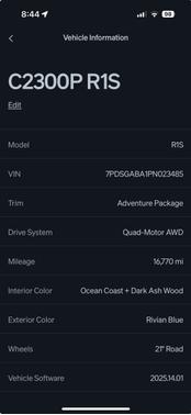 2023 Rivian R1S Adventure Quad-Motor Large Package