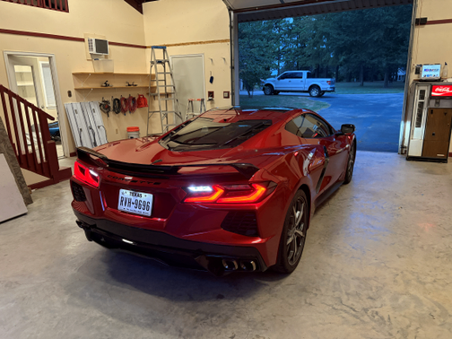 Red 2022 Chevrolet Corvette Stingray w/3LT