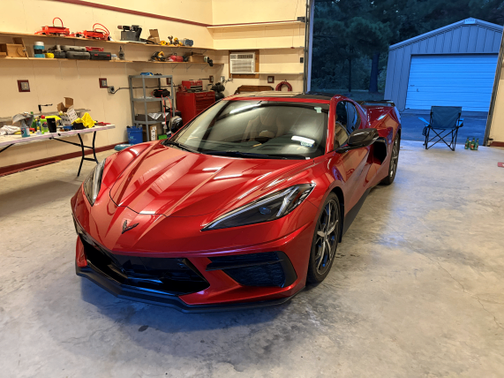 Red 2022 Chevrolet Corvette Stingray w/3LT