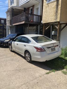 White 2014 Nissan Altima 2.5 S