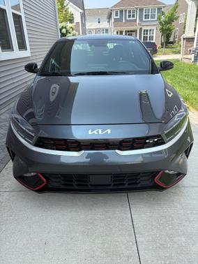 Gray 2022 Kia Forte GT