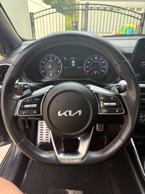 Gray 2022 Kia Forte GT