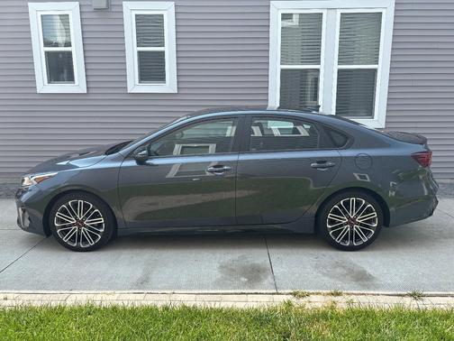 Gray 2022 Kia Forte GT
