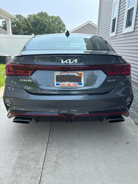 Gray 2022 Kia Forte GT