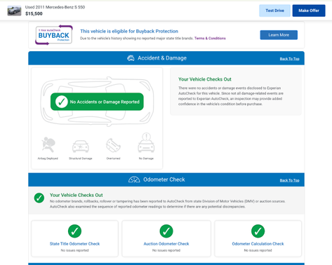 2011 Mercedes-Benz S-Class S 550