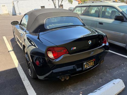 Black 2008 BMW Z4 M Roadster