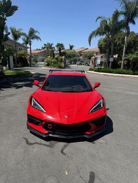 Red 2021 Chevrolet Corvette Stingray w/3LT
