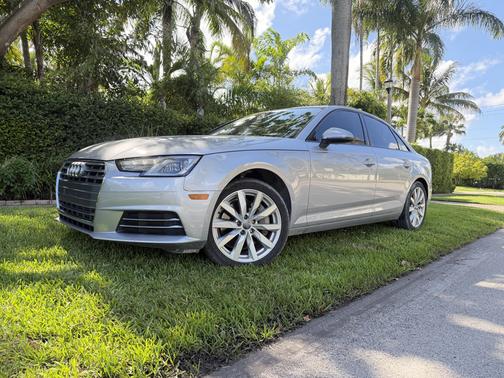 Silver 2017 Audi A4 2.0T Premium