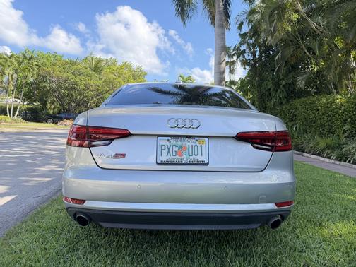Silver 2017 Audi A4 2.0T Premium