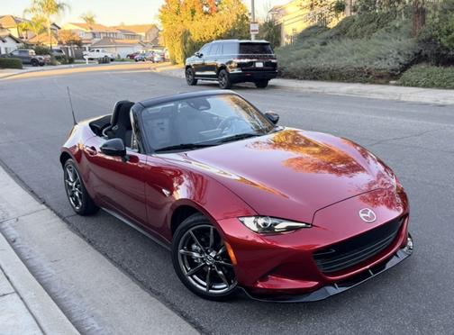Red 2024 Mazda MX-5 Miata Sport