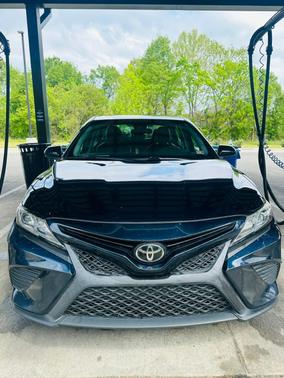 Blue 2020 Toyota Camry SE