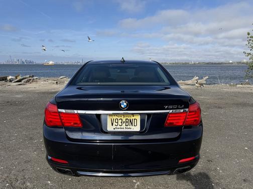 Blue 2012 BMW 750 Li xDrive