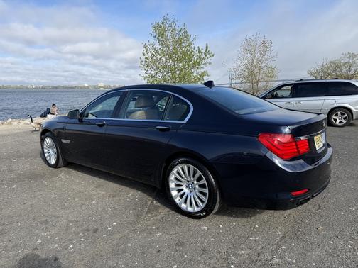 Blue 2012 BMW 750 Li xDrive