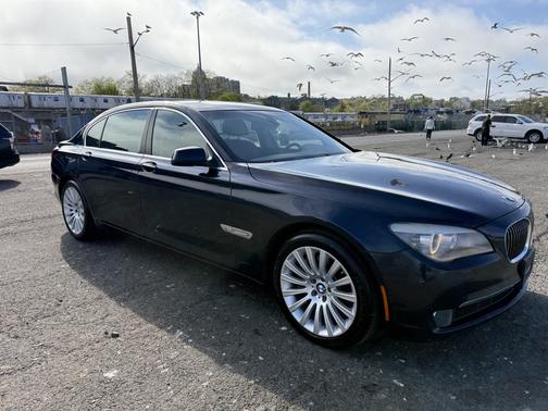 Blue 2012 BMW 750 Li xDrive
