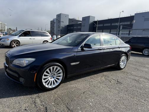 Blue 2012 BMW 750 Li xDrive