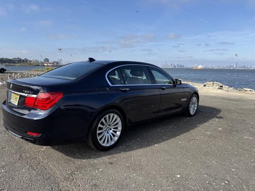 Blue 2012 BMW 750 Li xDrive
