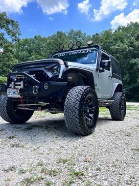 Silver 2009 Jeep Wrangler X